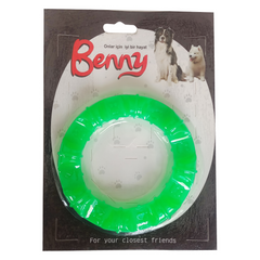 Benny Köpek Oyuncağı Yuvarlak Şekilli 11,5 cm Yeşil - BNY-1111-YSL