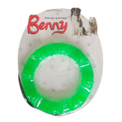 Benny Köpek Oyuncağı Yuvarlak Şekilli 11,5 cm Yeşil - BNY-1111-YSL
