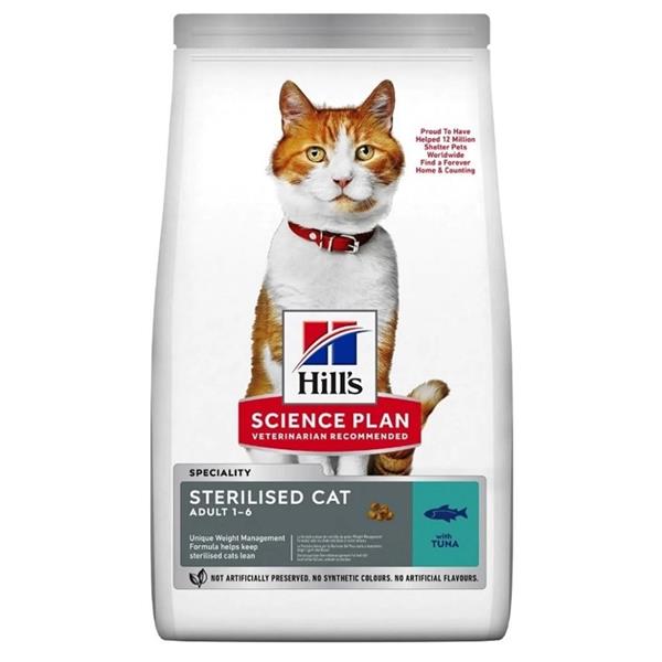 Hills Young Adult Kısırlaştırılmış Kediler Için Ton Balıklı Kedi Maması 1,5 Kg - 610-607659
