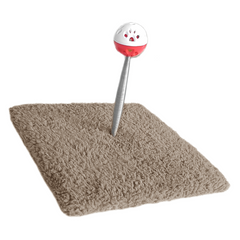 Yaylı Toplu Hacıyatmaz Kedi Aktivite Oyuncağı 16-20 cm Taba - SF-HCYTMZ-TB