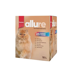 Allure Aktif Karbonlu Tozsuz Topaklanan Kedi Kumu 10 Lt - 12732
