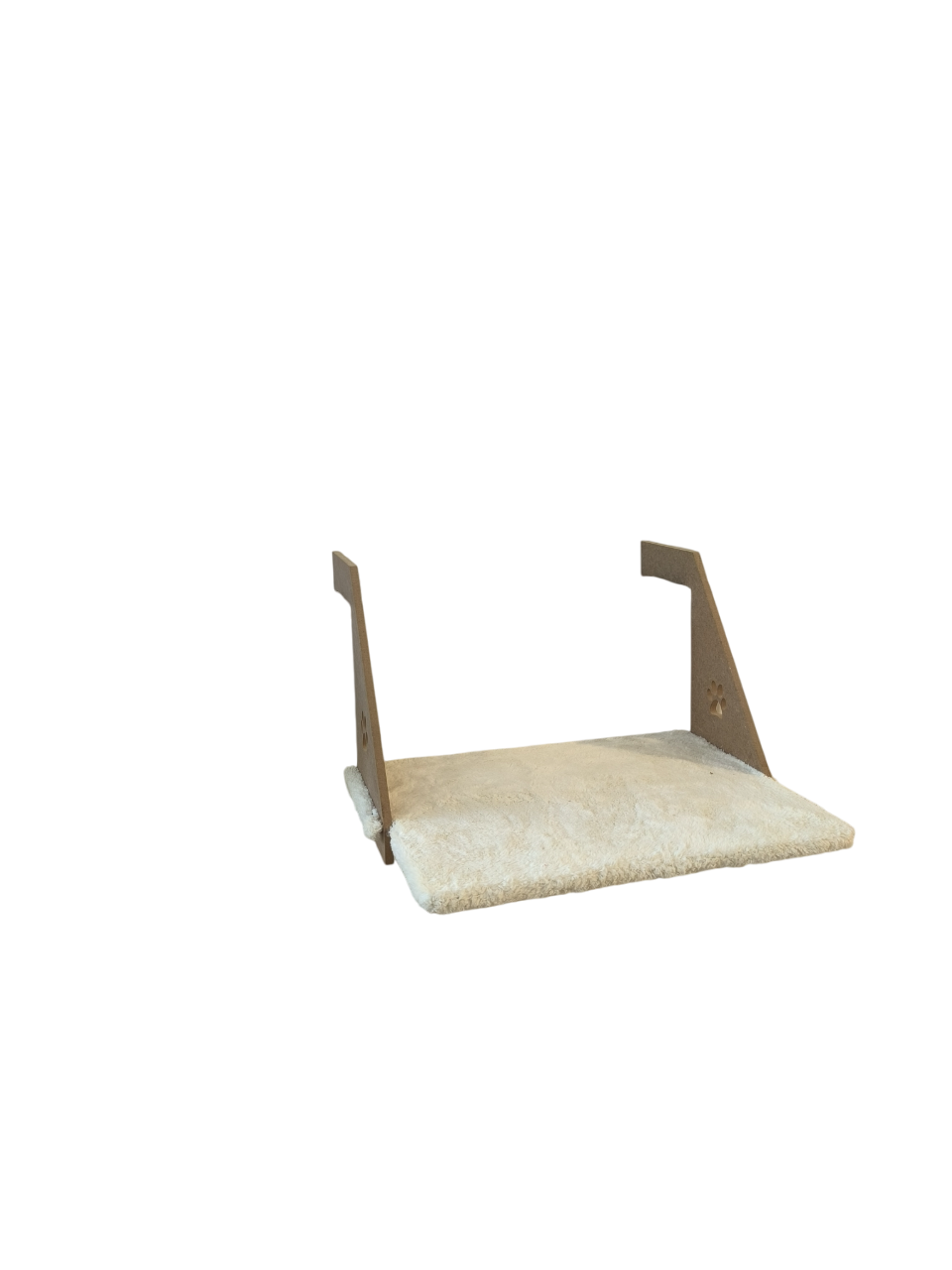 Ahşap Kalorifer Peteği Kedi Radyatör Yatağı 30 cm x 43 cm Beyaz (15 kg) - SF-PTLRDYTR-BYZ
