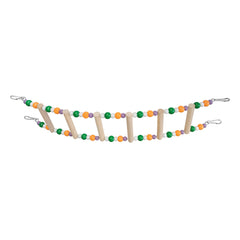 Renkli Boncuklu Ve Tünekli Kuş Merdiveni 7-30 cm - SF-KSMRDVN-00061