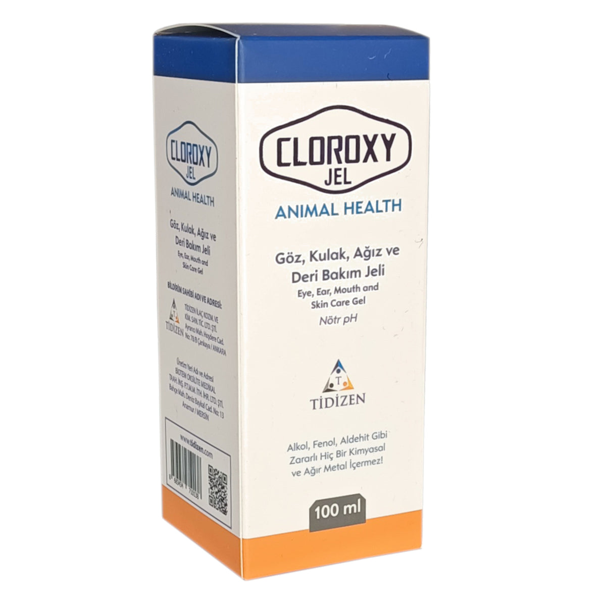 Cloroxy Jel Kedi Köpek Göz, Kulak, Ağız Ve Deri Bakım Jeli 100 ml - TDZN-10138