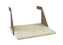 Ahşap Kalorifer Peteği Kedi Radyatör Yatağı 30 cm x 43 cm Beyaz (15 kg) - SF-PTLRDYTR-BYZ