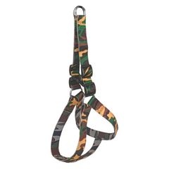 Köpek Göğüs Tasma Seti Dokuma 3 cm*70-90 cm Kamuflaj - SF-DKMSET-KMFLJ