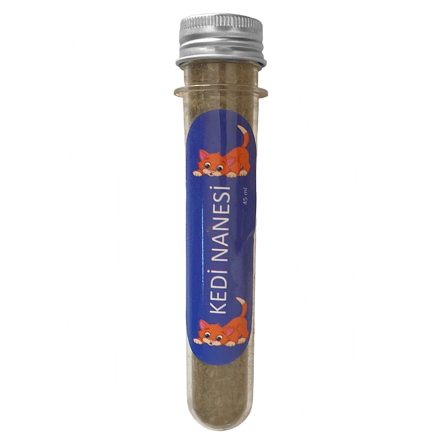Catnip Doğal Kedi Otu - Kedi Nanesi Tüp 45 ml - GND-KDNNSI