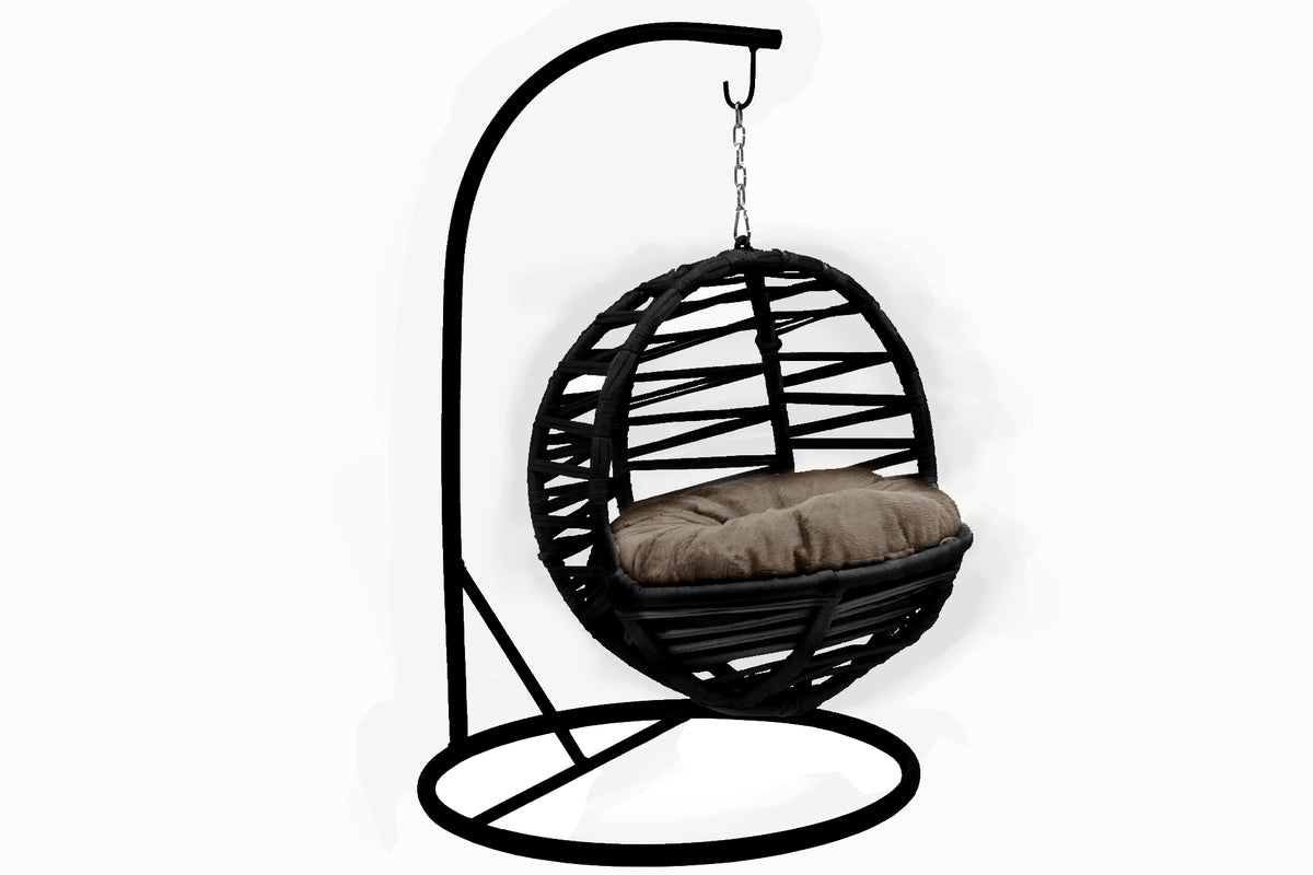 Markapet Kedi Salıncağı Hamak Yatak 43-48-68 cm Siyah - SF-KDHMK-SYH