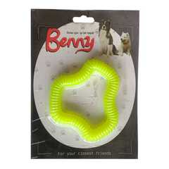 Benny Köpek Oyuncağı Sert 11 x 10 cm Neon Yeşil - BNY-1120-NNYSL