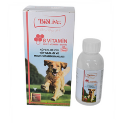 Biolive Köpekler İçin B Vitamin+Multivitamin Tüy Sağlığı Likit Vitamin 100ml - BIO-005