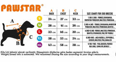Pawstar Neon Orange Railway Vest Köpek Montu 2XLarge 38x43x58 cm - 23107-2XL
