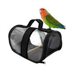 Markapet Tünekli Kuş Taşıma Çantası 20-30 cm Siyah - SF-KSCNTS-SYH