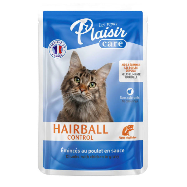 Plaisir Care Hairball Tavuklu Tüy Yumağı Önleyici Yetişkin Kedi Konservesi 85gr - H-008