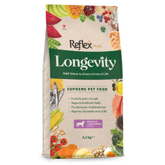 Reflex Plus Longevity Hipoalerjenik Orta ve Büyük Irk Yavru Köpek Maması 3,2kg - RPL-104