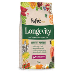 Reflex Plus Longevity Hipoalerjenik Çok Küçük Irk Yetişkin Köpek Maması 700gr - LDR-LNGVTY