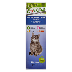 Cat City Anti Hairball Multivitamin Kedi Malt Macunu 100 gr - CTSTY-6152-MLT