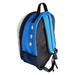 KP Kalpli Patili Astronot Şeffaf Taşıma Sırt Çantası Mavi 24x32x42 cm - KP-ASTRNTKLP-MV
