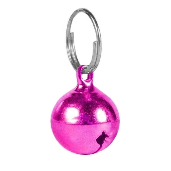 Doggie Kedi Köpek Tasma Çanı Koyu Pembe 1,4*1,4 cm - ZILPAR-14-KYP