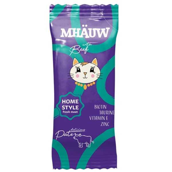 Mhauw Pouch Pate Beef Kedi Yaş Maması 80 Gr - 13183-3