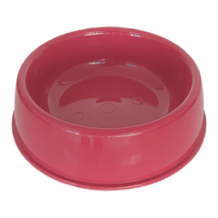 Markapet Kedi Köpek Plastik Mama Ve Su Kabı 20 cm - 200 ml Kırmızı - SF-PLSTKMK-KRMZ