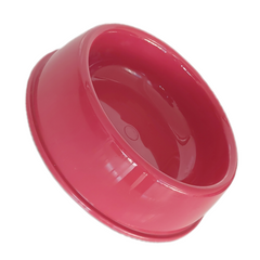 Markapet Kedi Köpek Plastik Mama Ve Su Kabı 20 cm - 200 ml Kırmızı - SF-PLSTKMK-KRMZ