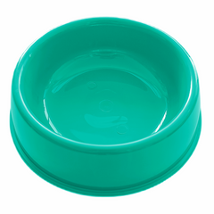 Markapet Kedi Köpek Plastik Mama Ve Su Kabı 20 cm - 200 ml Turkuaz - SF-PLSTKMK-TRKZ