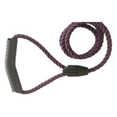 Üçlü Sarmallı Köpek Gezdirme Halatı 1 cm-120 cm Mor - KNY-GZDRMHLT-MR
