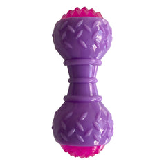Playfull Aktivite Sesli ve Işıklı Köpek Oyuncak Dumbel 5x15 cm Mor - PF-4008-MR