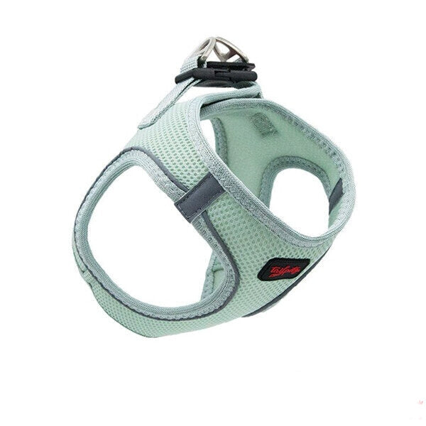 Tailpetz Air Mesh Köpek Göğüs Tasması 3XSmall 24-28 cm Gri Moon - TLZPZ-XXXS-GR