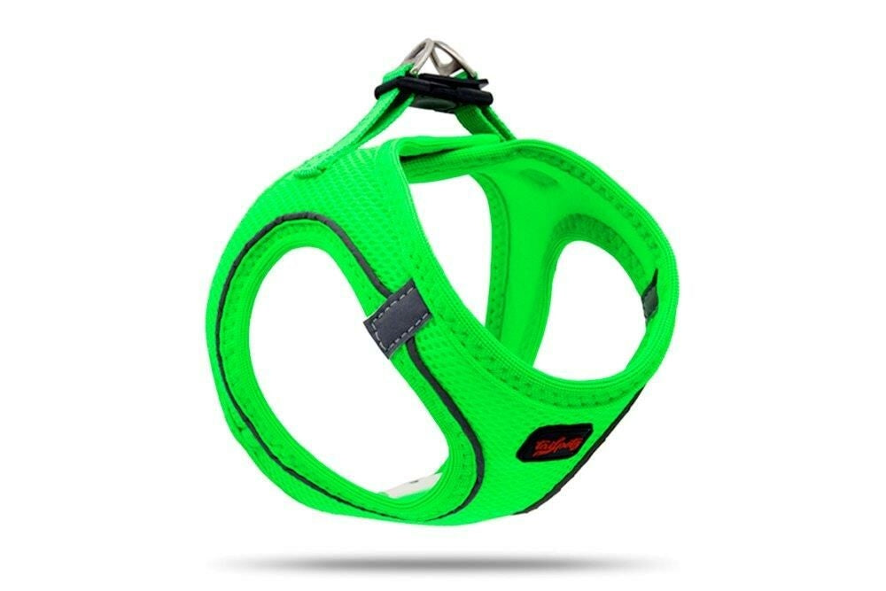 Tailpetz Air Mesh Köpek Göğüs Tasması Small 36x44 cm Neon Yeşil - TLZPZ-S-NNYSL