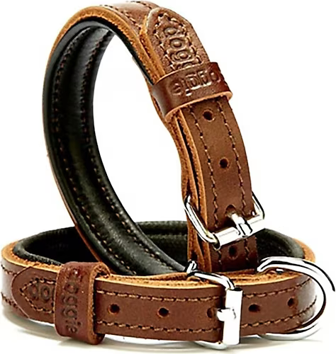 Doggie Comfort Deri Köpek Boyun Tasması 1,5x 25-33 cm Kahverengi - SBT-1510-KHV