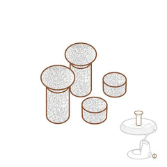 Cattie Kedi Köpek Su Pınarı Yedek Sünger Filtresi  4'lü Set - PACKOF4SPONGE