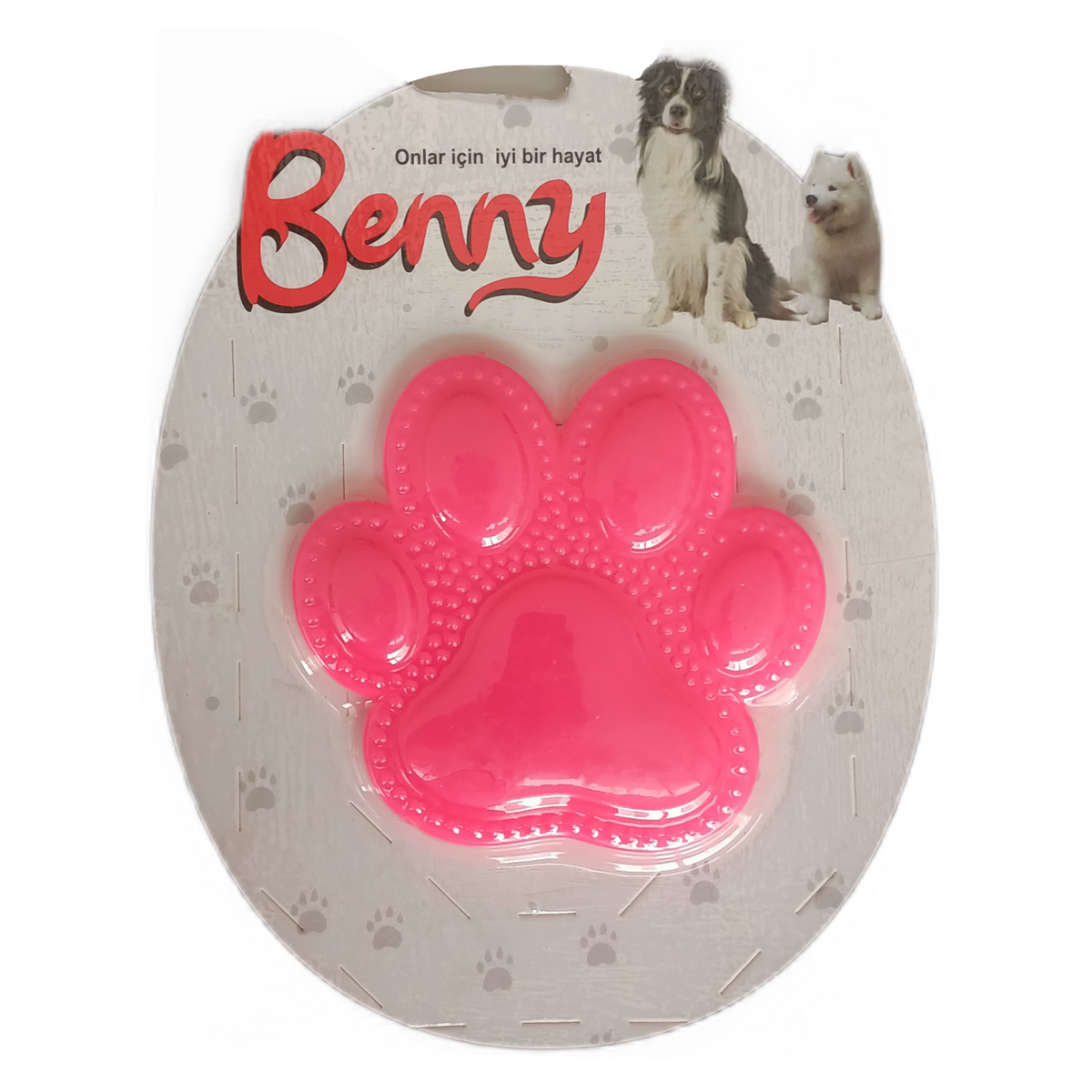 Benny Köpek Oyuncağı Pati 9,5 x 9 cm Pembe - BNY-1118-PMB