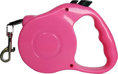 Royalist Otomatik  Köpek Gezdirme Tasması XS 3 Metre 12 kg Pembe - RYLST-XS-3MT-PMB