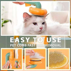 Kabak Model Kendini Temizleyen Kedi Tarağı 66x84x195 mm - KP-KBKMDL-TRK