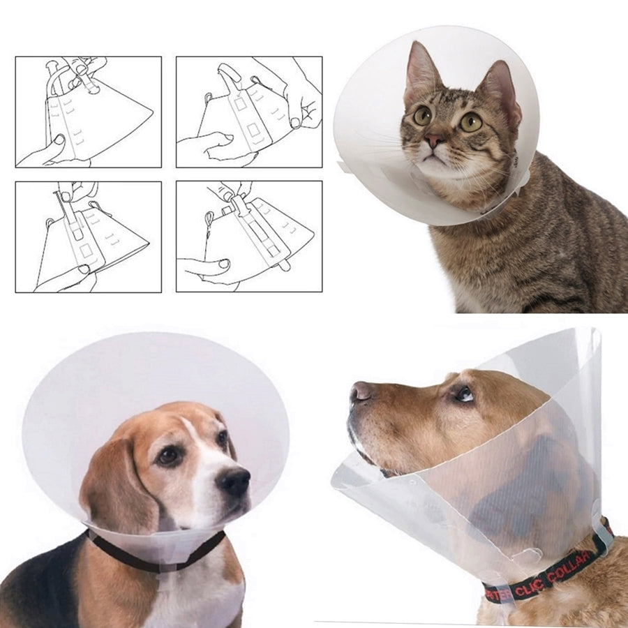 Markapet Kedi Köpek Elizabet Yakalığı 7.5 cm/14-16 cm - SF-YKLKKDKPK-7.5