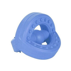 Köpek diş bakım oyuncağı kauçuk 8.5 cm- 8 cm Mavi - 16-7-24-MAV