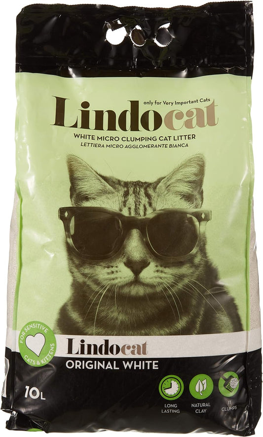 Lindo Kokusuz İnce Taneli Kedi Kumu (10 L)