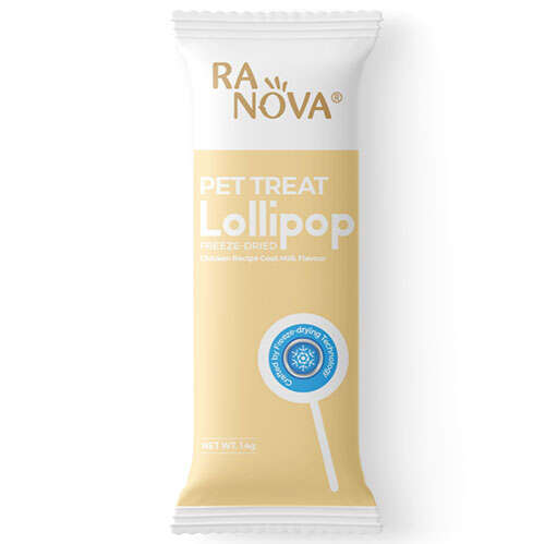 Ranova Keçi Sütlü Dondurularak Kurutulmuş Kedi Ödülü Lolipop 1.4 Gr - 12805