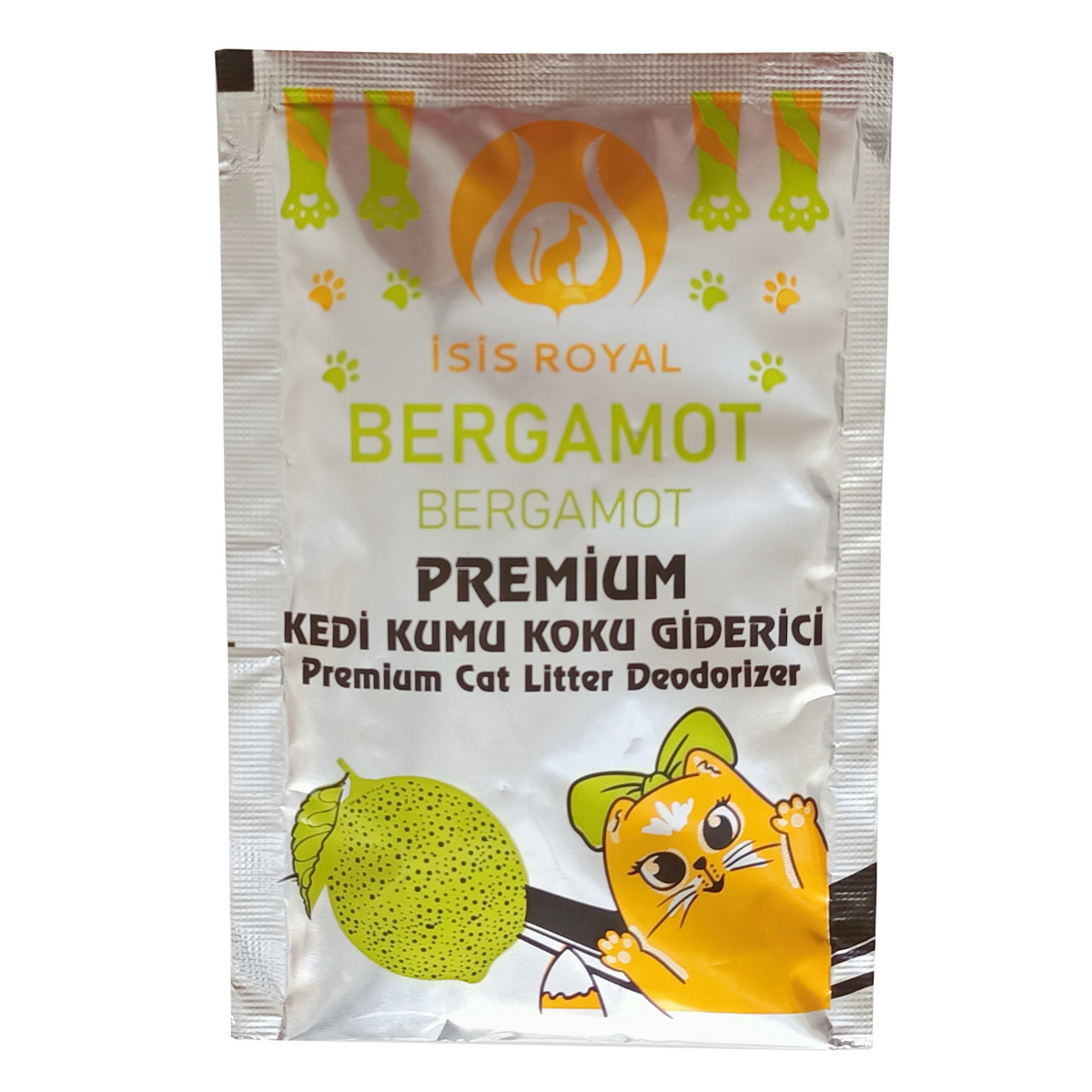 Markapet Kedi Kumu Koku Giderici 25 gr Bergamot Kokulu - 55008-BRGMT