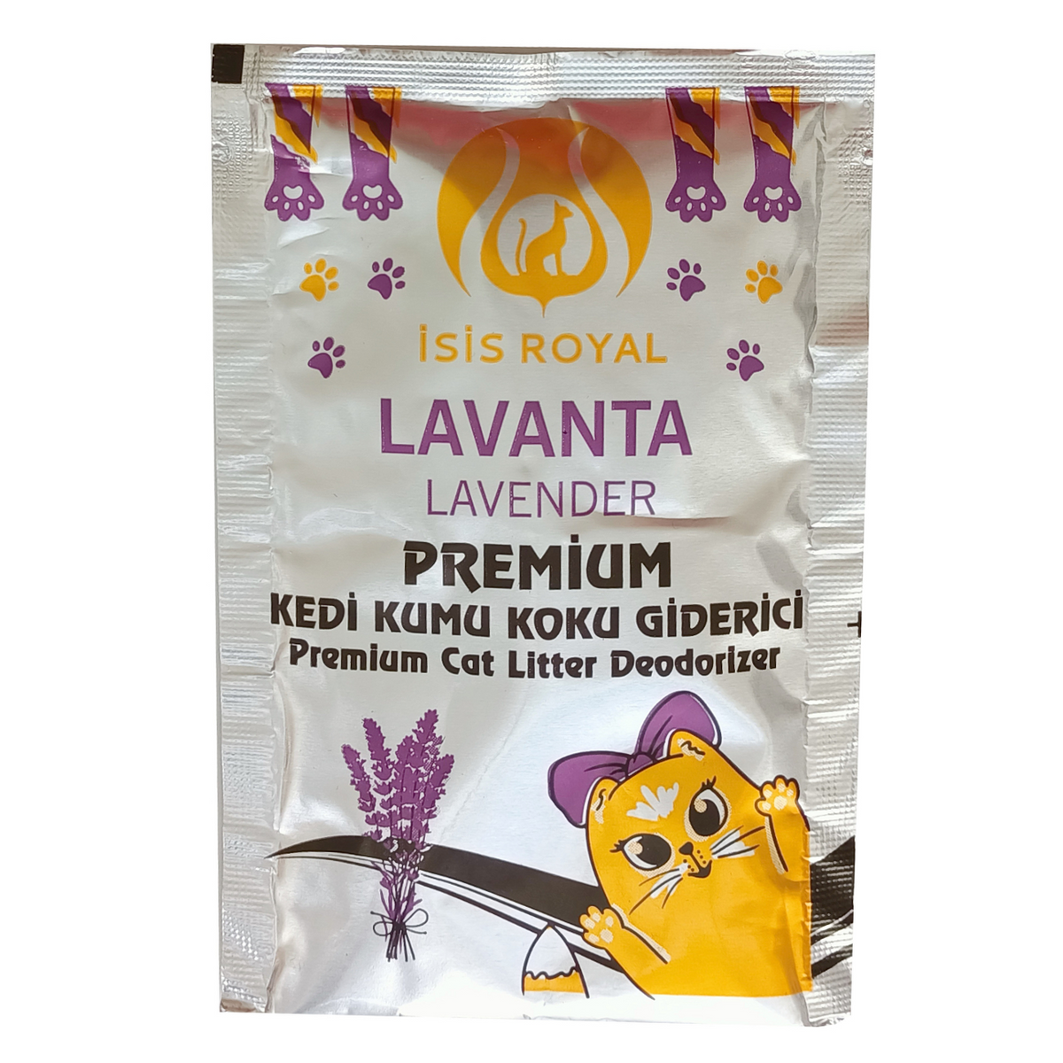 Markapet Kedi Kumu Koku Giderici 25 gr Lavanta Kokulu - 55008-LVNT