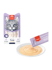 Wanpy Ton Balıklı Yengeçli Krema Likit Kedi Ödülü 5X14GR - PIWP-029