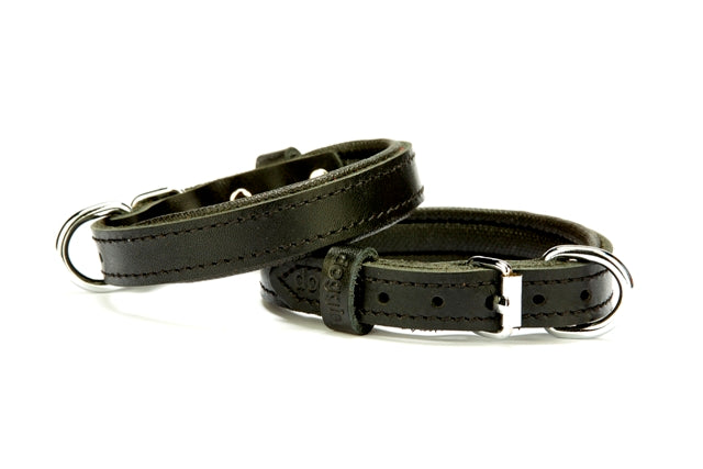 Doggie Comfort Deri Köpek Boyun Tasması 1,5x 25-33 cm Siyah - SBT-1510-SYH