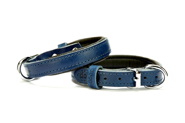 Doggie Comfort Deri Köpek Boyun Tasması 1,5x 20-25 cm Mavi - SBT-1510S-MV