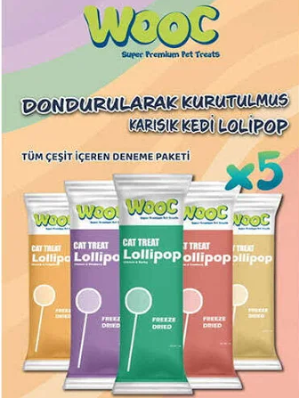 Karışık Kedi Ödülü Lolipop 1.4 Gr - KP-LLP-KRSK