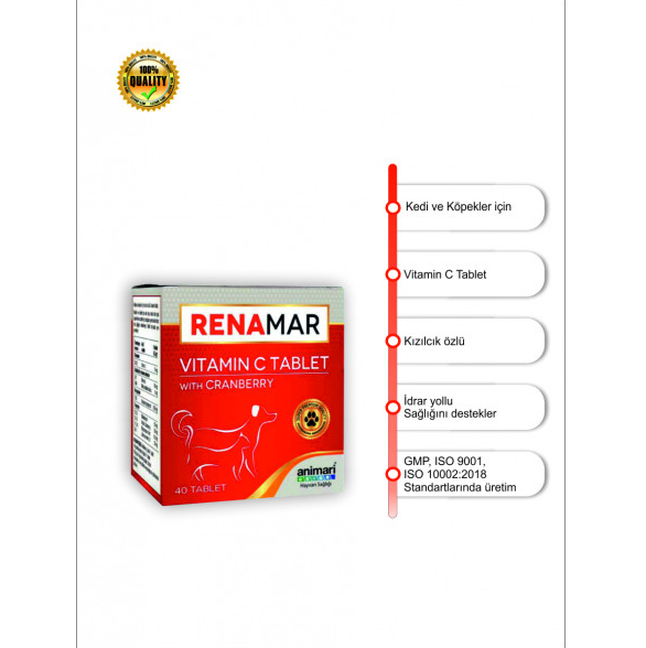 ANİMARİ RENAMAR BÖBREK DESTEKLİ TABLET 40 ADET - 13297