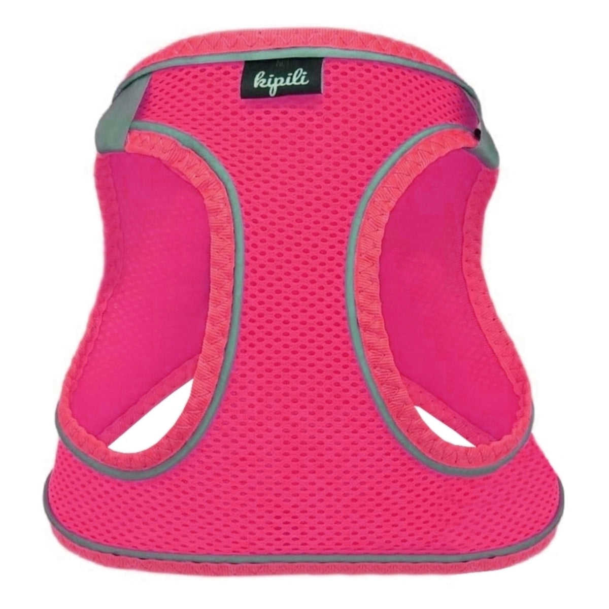 Üç Kilitli Sportif Kedi Köpek Göğüs Tasması 32-40 cm Medium Pembe - SF-SPRTF-MPMB