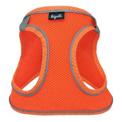 Üç Kilitli Sportif Kedi Köpek Göğüs Tasması 30-38 cm Small Turuncu - SF-SPRTF-STRNC