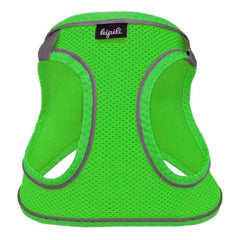 Üç Kilitli Sportif Kedi Köpek Göğüs Tasması 28-34 cm X-Small Yeşil - SF-SPRTF-XSYSL