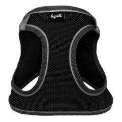 Üç Kilitli Sportif Kedi Köpek Göğüs Tasması 30-38 cm Small Siyah - SF-SPRTF-SSYH